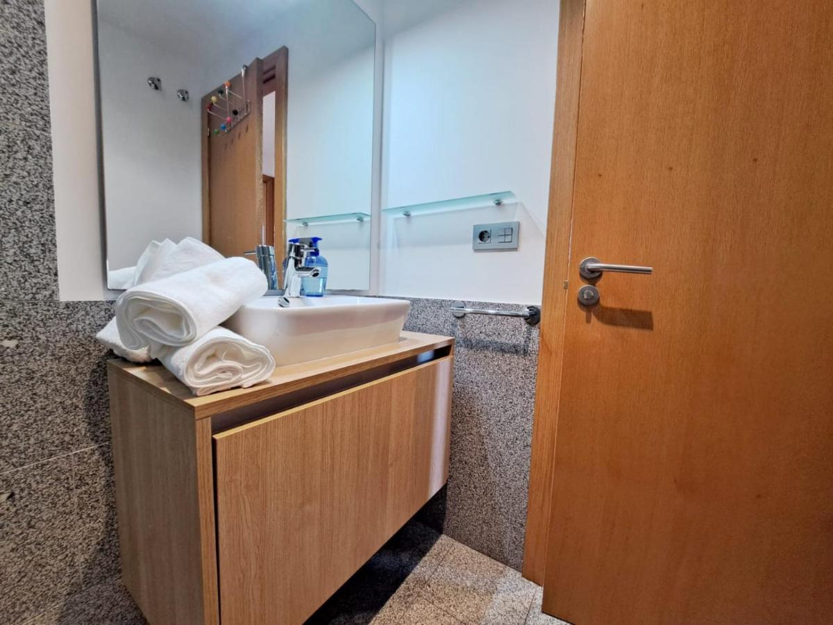 Appartement Baiona, Playa Santa Marta, Piscina Extérieur photo