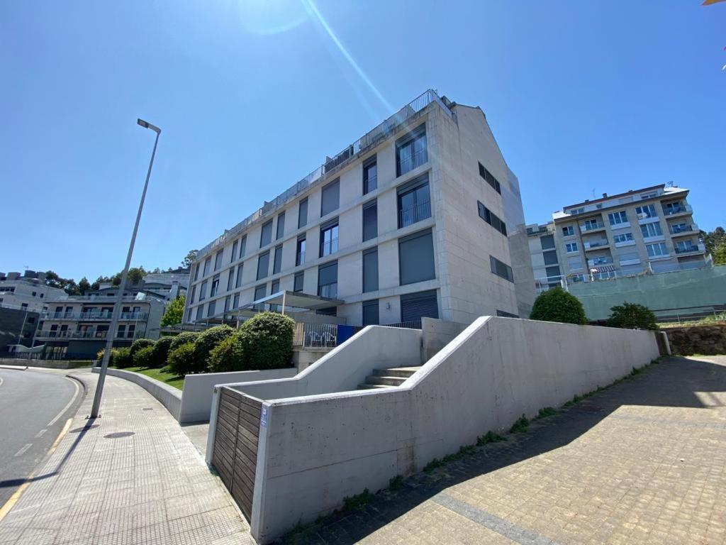 Appartement Baiona, Playa Santa Marta, Piscina Extérieur photo